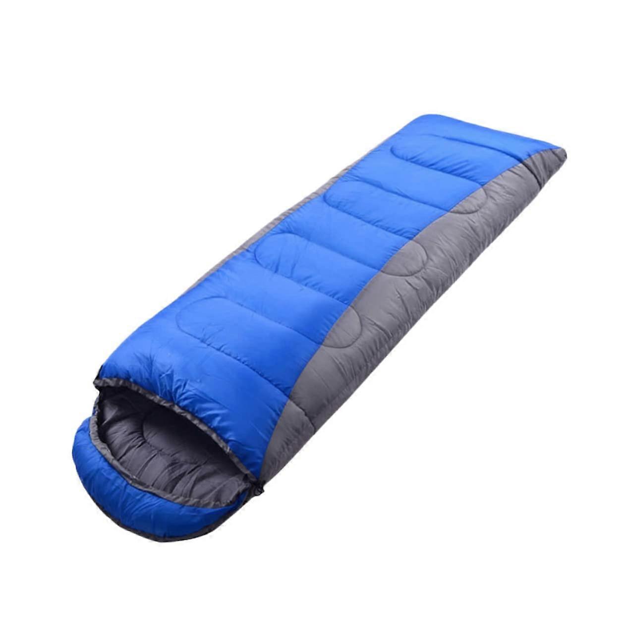 1 Piece Winter Sleeping Bag for Adults, Thickened Comfortable Camping Sleeping Bag for Outdoor Activities and Camping with Drawstring Hood