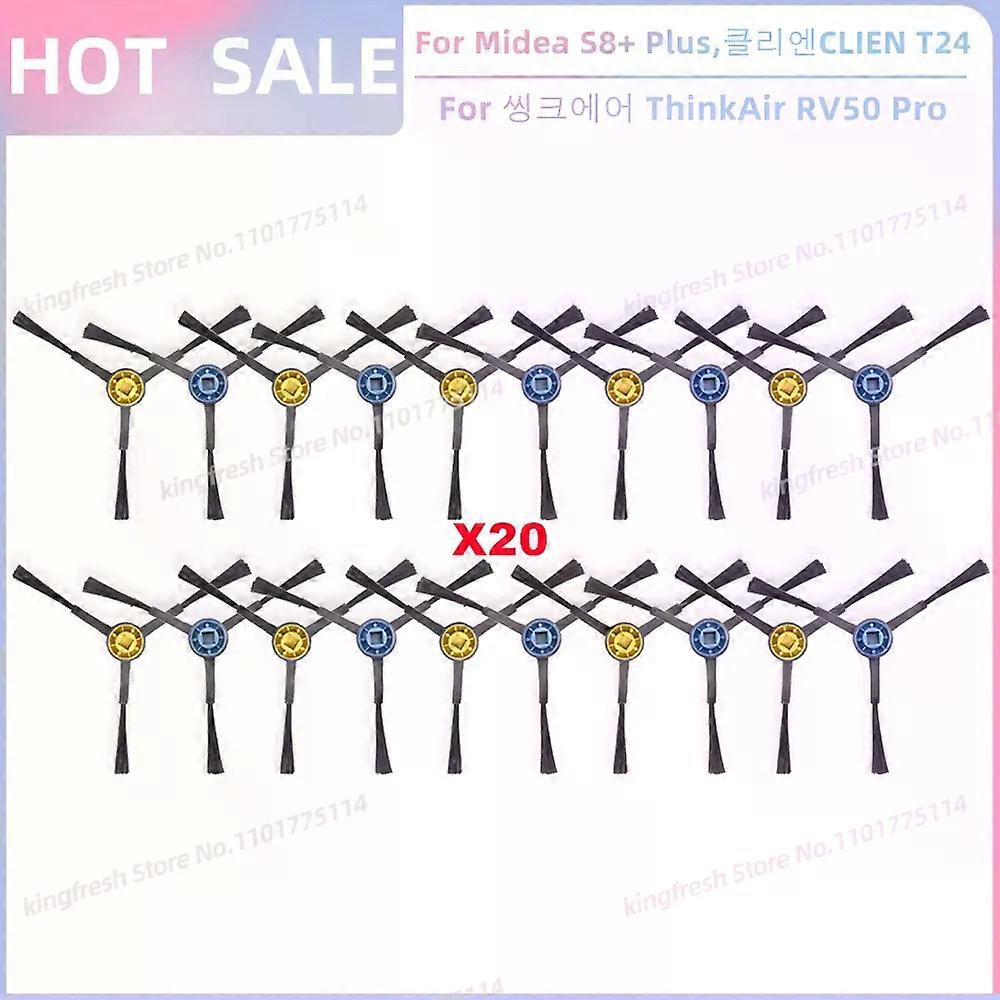 Fit For Midea S8+ Plus,  CLIEN T24,  ThinkAir RV50 ProReplacement Parts Accessories Main Side Brush Filter Mop Dust Bag