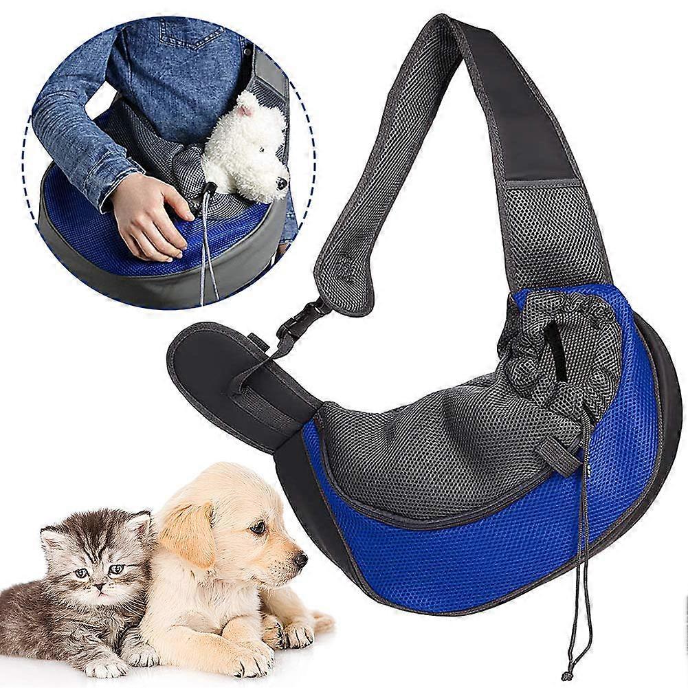Carry Bag for Small Dogs, Breathable Mesh Dog Carrier for Travel, Walks, and Subway, Portable and Elegant Design