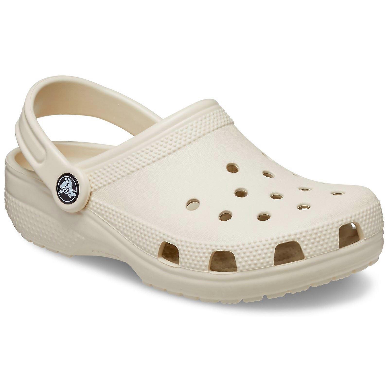 Crocs Toddler Classic Croslite Rubber Kid's Bone Clogs
