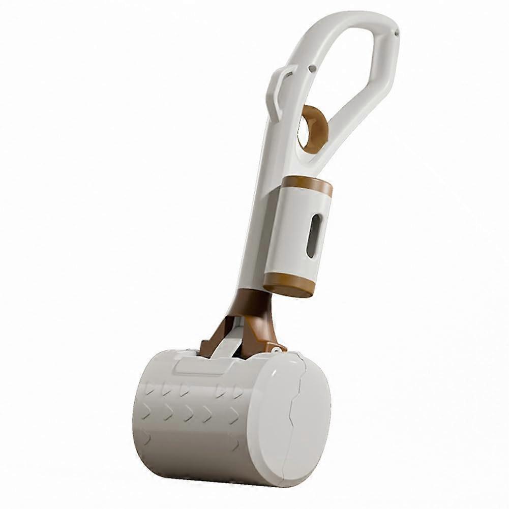 Dog Poop Cleaning, Portable Toilet Cleaning, Dog Waste Clip, Household Scoop for Dog and Cat Poop, Khaki Ref: 6653