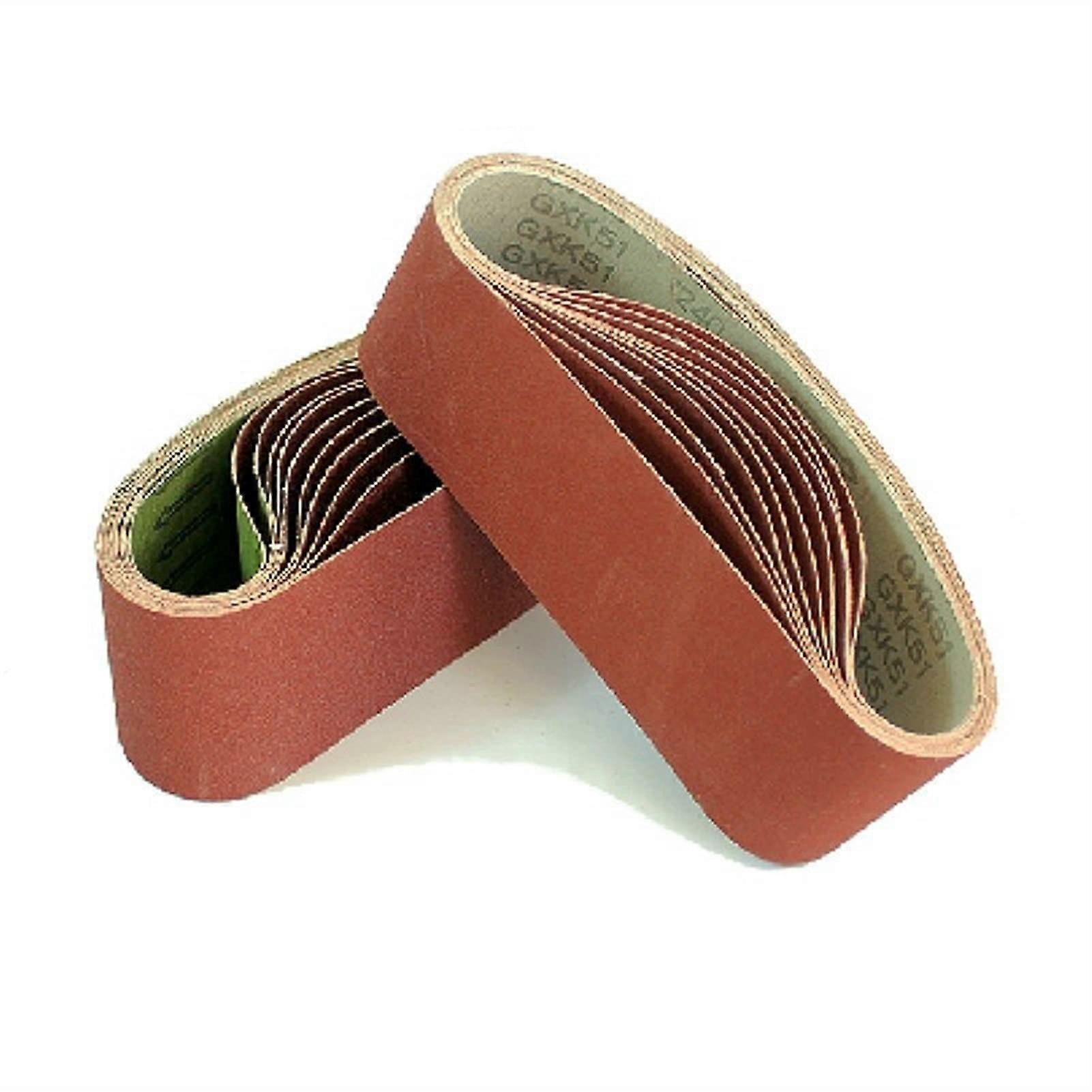 Sanding Belts Aluminum Oxide 3 x 21 Inch 533 x 76 mm 10 Pack 180 Grit For Polishing Belt Sander