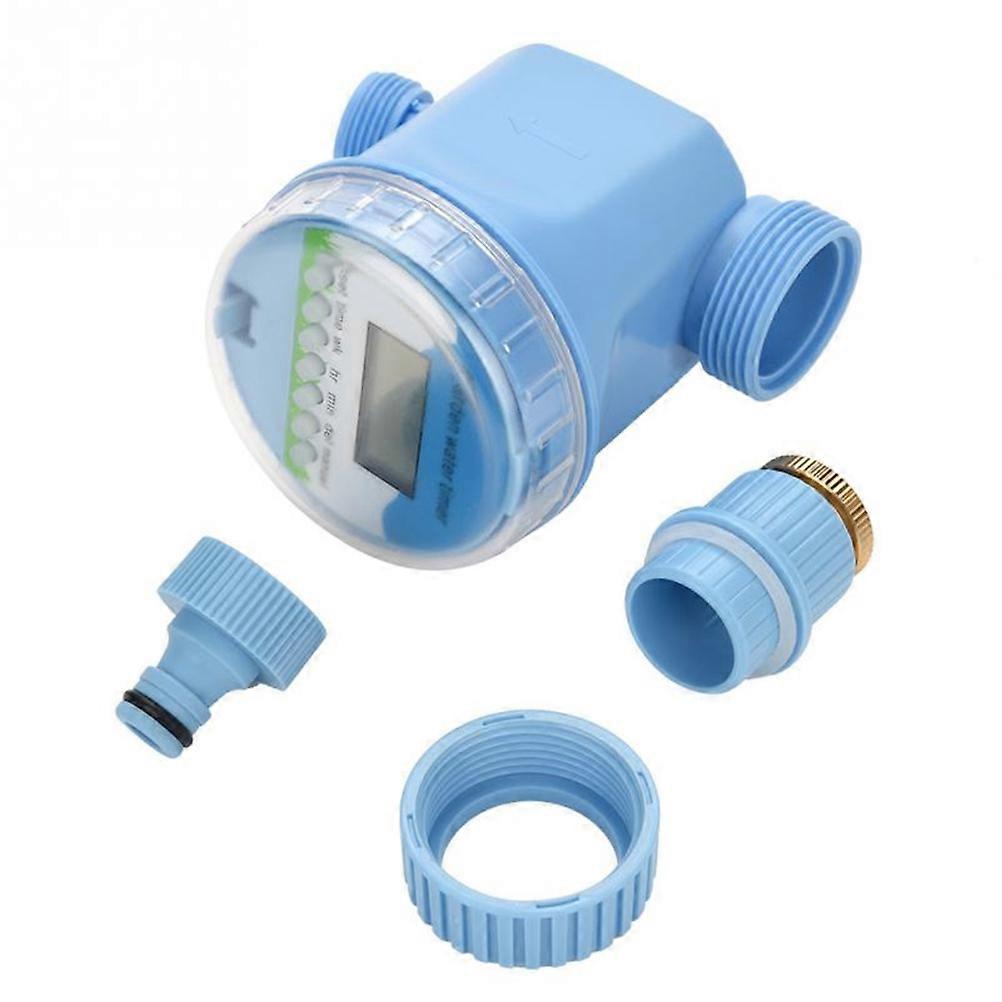 Programmable Watering Controller for Automatic Irrigation Timer Blue ABS PC Copper No Battery
