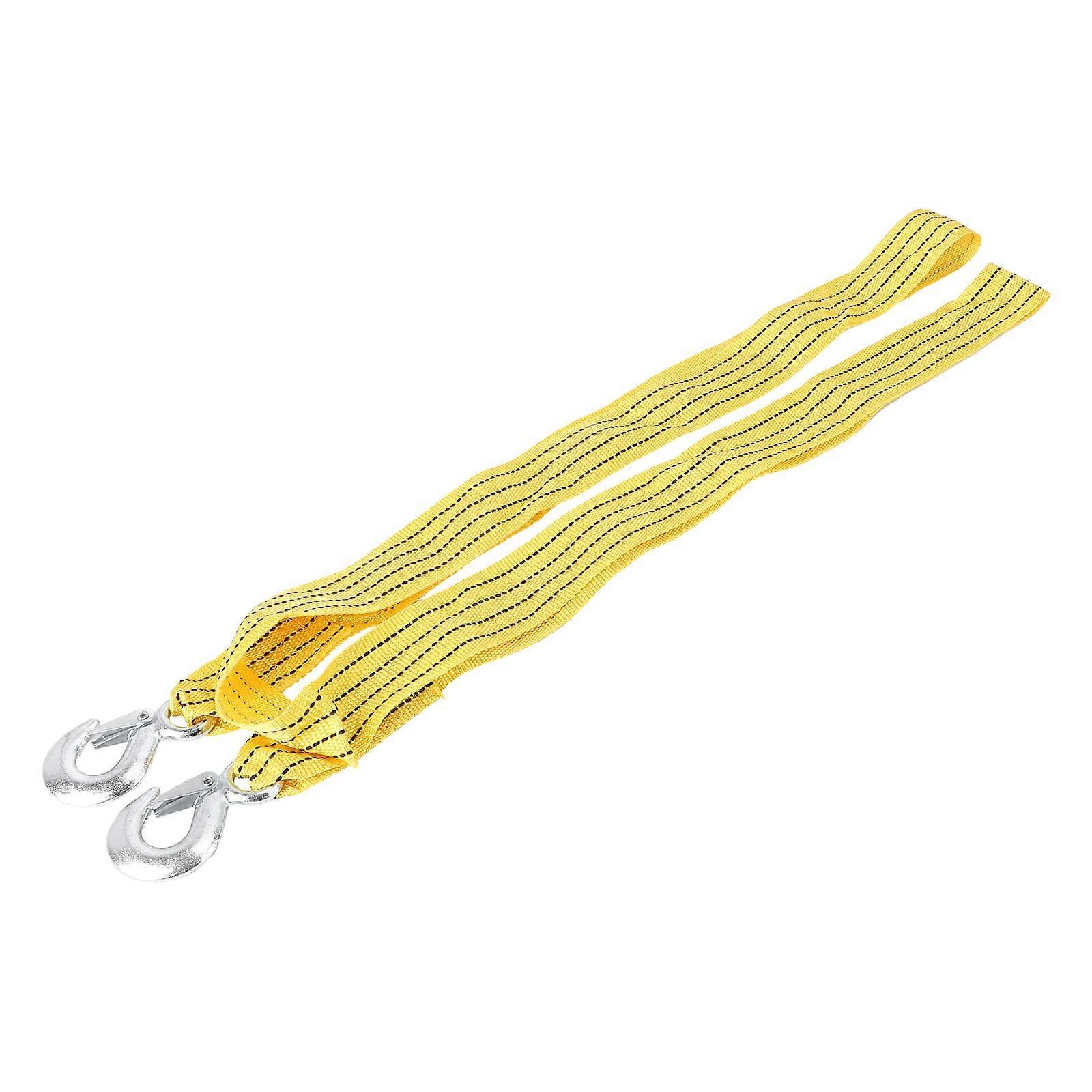 Tow Rope for Cars Reflective Tow Rope Vehicle Cargo Dropped Night Use 1Set