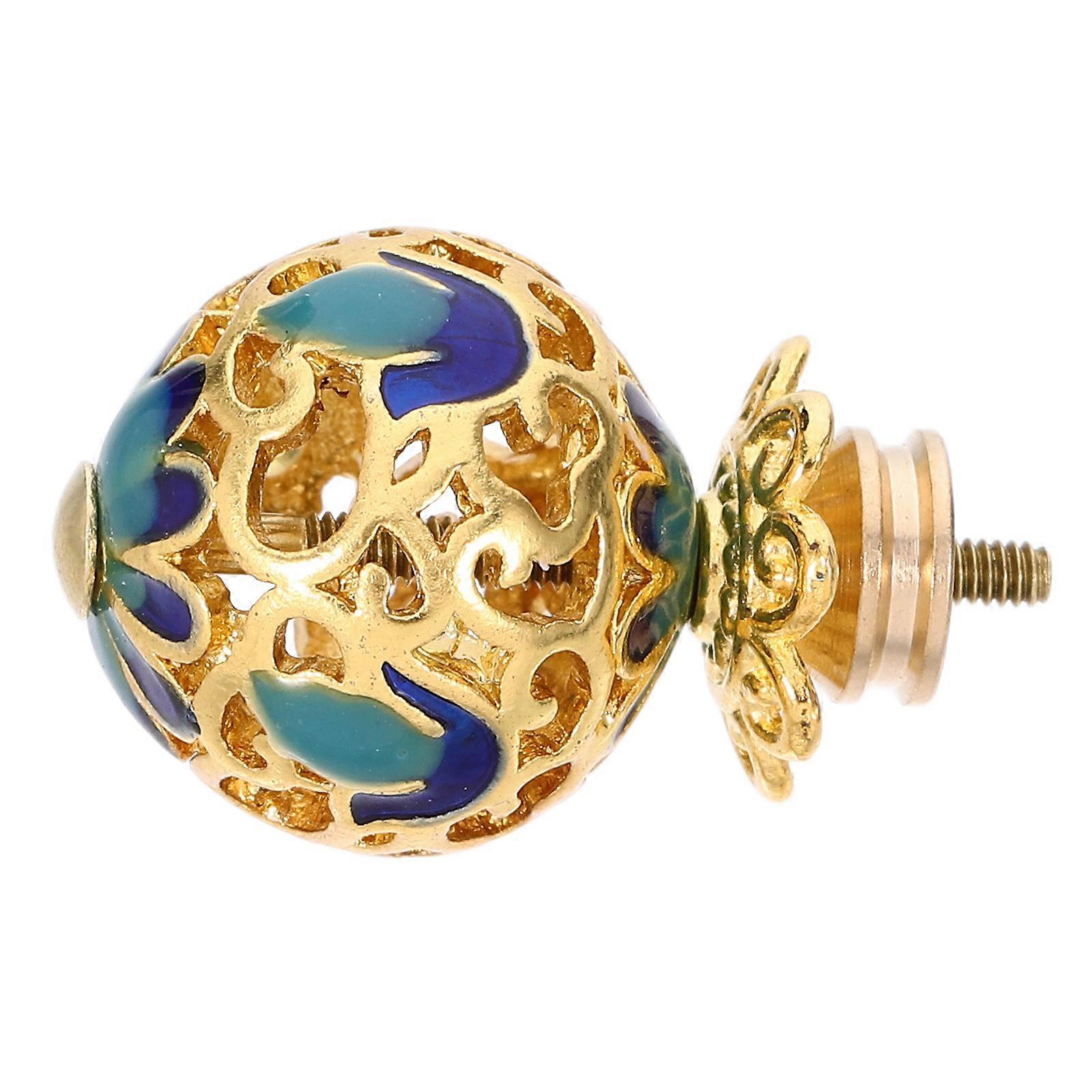 Vintage 1 Set Pot Lid Handle Replacement Colorful Knob for Teapots Heat Resistant Decorative Pot Cover Knob Accessories
