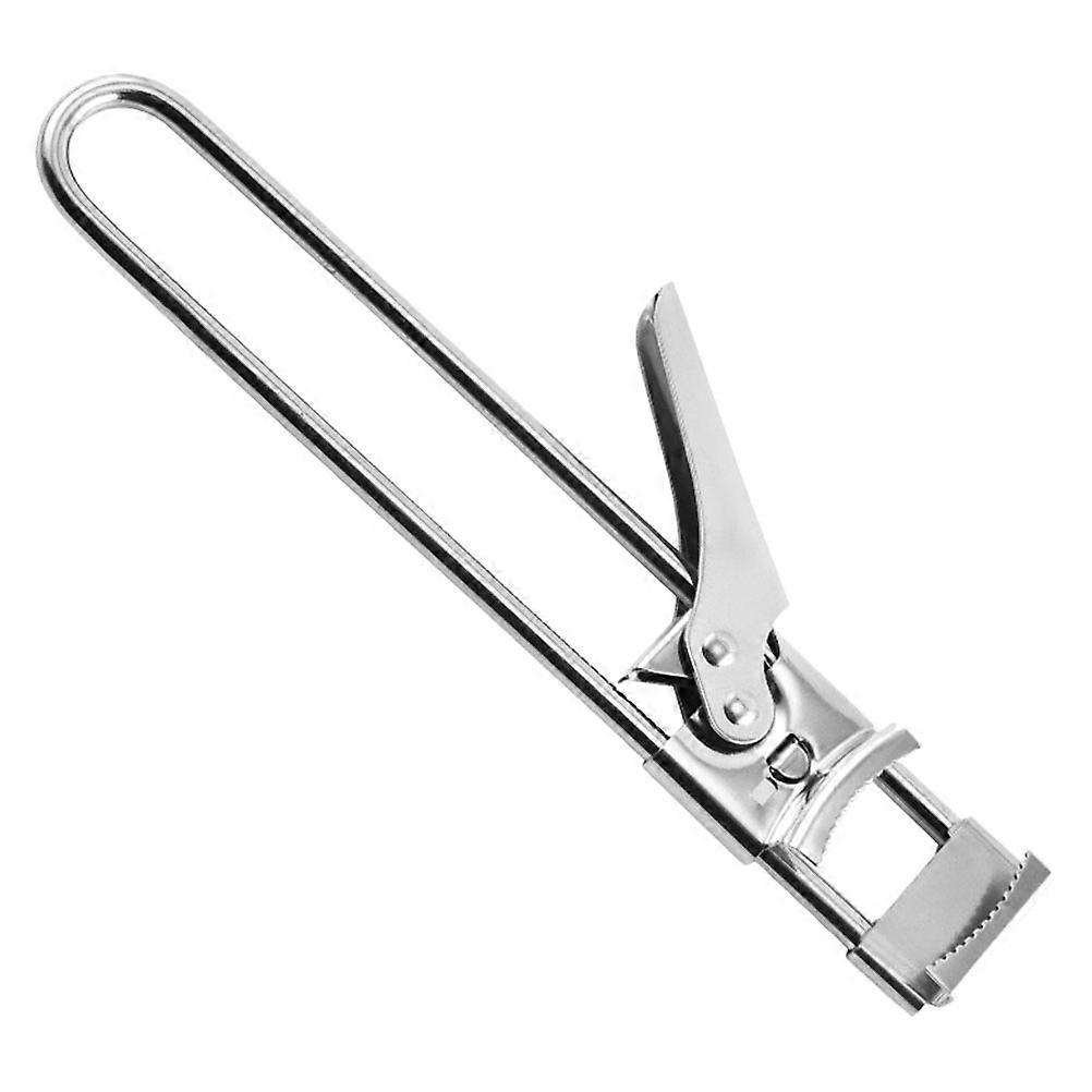 Bottle Opener Adjustable Mechanism Multifunctional Use Stainless Steel Compact and Portable Silver Home Users 1Set
