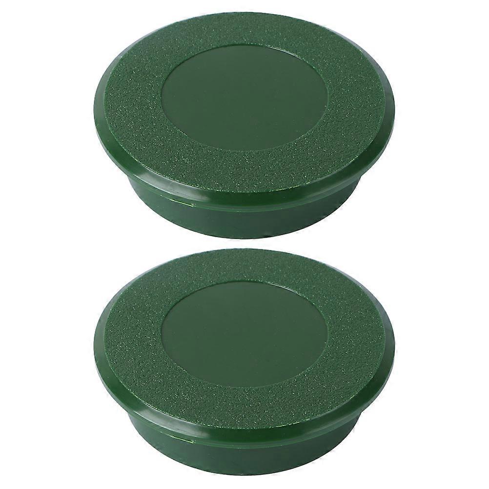 Green Plastic Golf Practice Cup Set for Home Use with 2pcs Hole Cups for Putting Green and