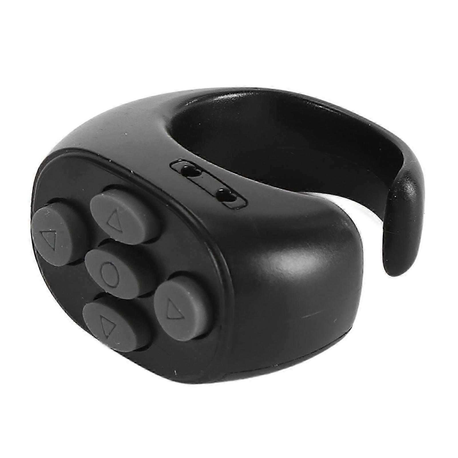 2025 Scrolling Ring Bluetooth Page Turner Camera Video Recording Remote with Charging Case for Android Phone Tablet