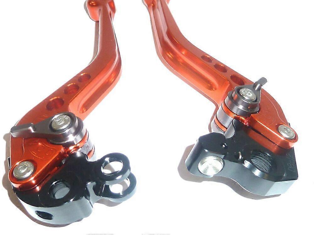 חל על KTM 690 SMCR 2012 בלמים ומצמד כתום מנופים קצרים מסלול מירוץ S13ZC