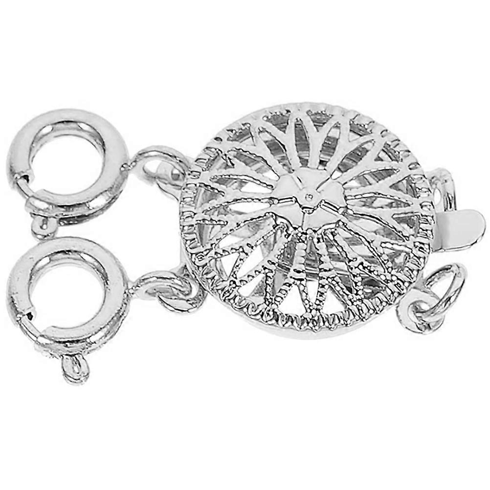 Clasp Separator Connector for Stackable Necklaces Durable Jewelry Making Accessory for Creative Craft Projects