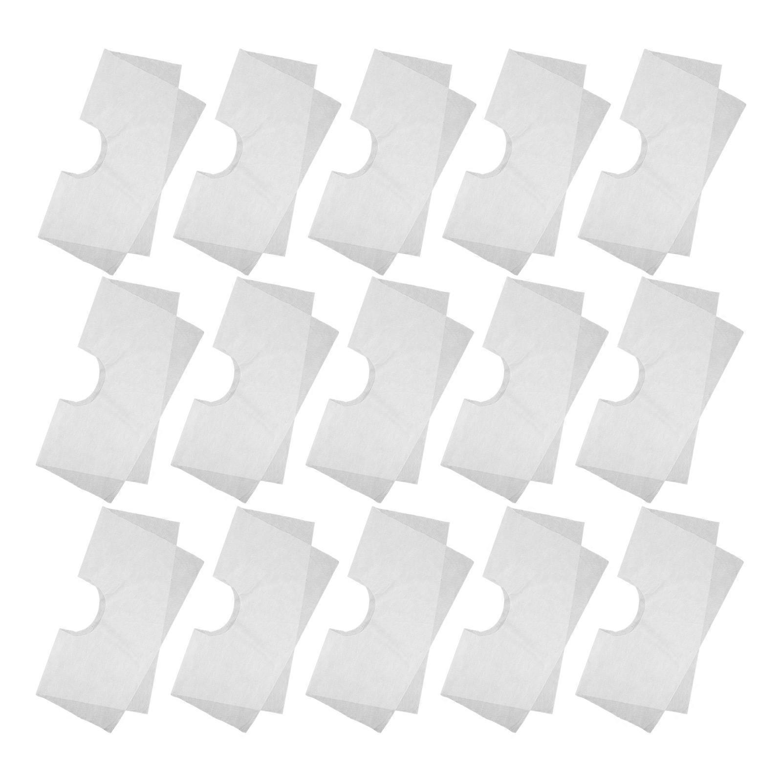 100 Sheets Disposable Face Rest Covers for Salon Table Massage Bed with Face Hole Mats Facial