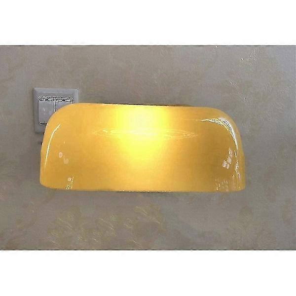 2025 バンカーランプ用新しい交換用ランプシェード、テーブルランプ、ガラスシェード、マルチカラー、イエロー