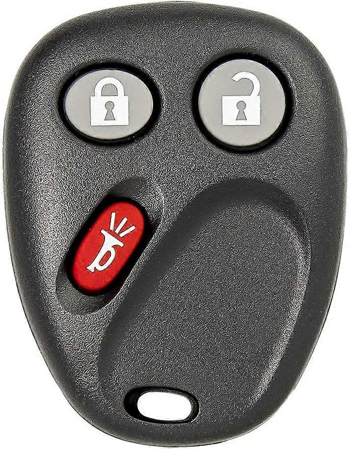Replacement for Keyless Entry Car Key Vehicles That Use 3 Button LHJ011 Black