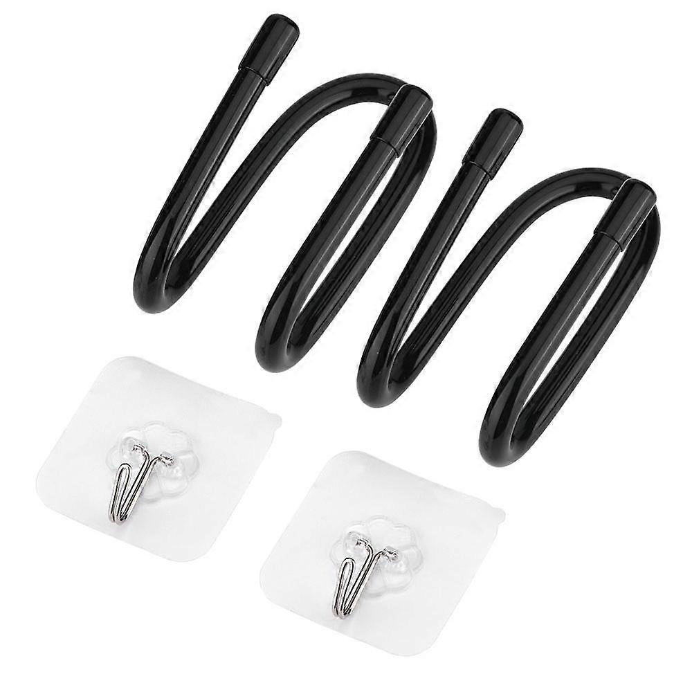 2 Set Game Controller Wall Mount Organizer with Adjustable Rubber Protection