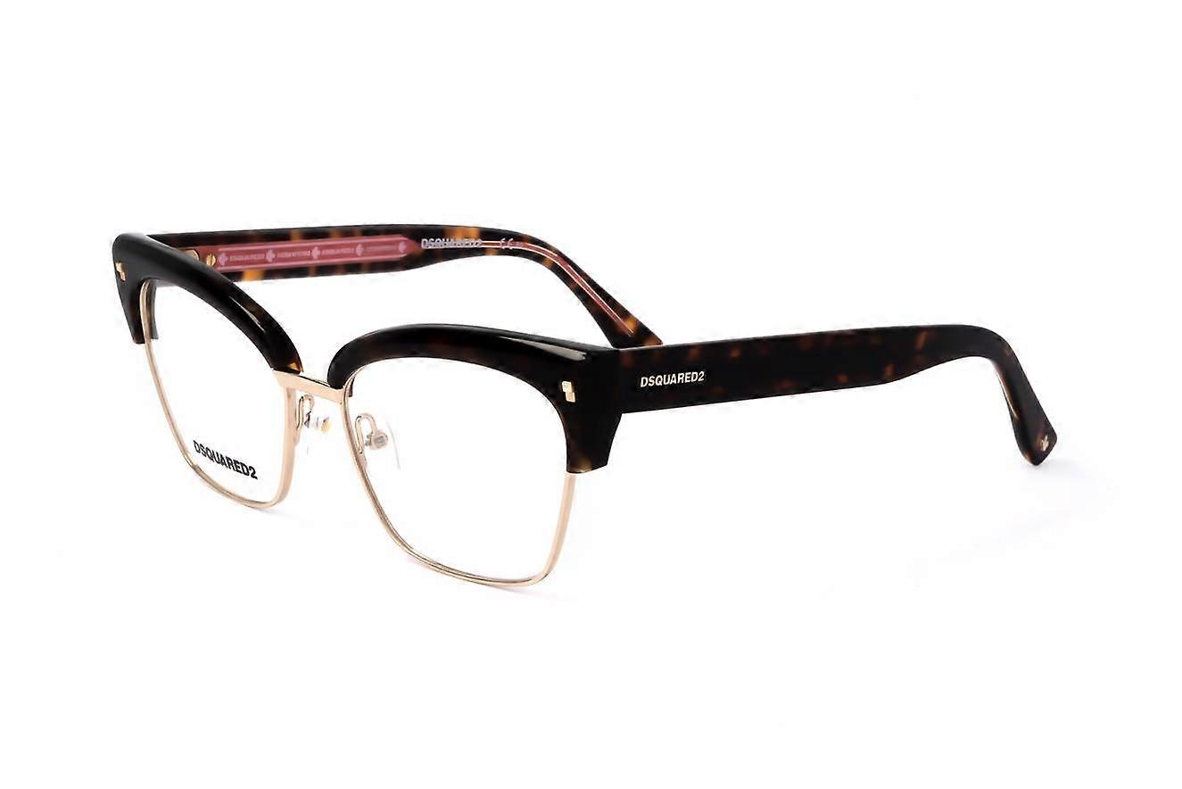 Eyewear Frames Dsquared2 D2 0024 086 HAVANA 54/16/145 WOMAN