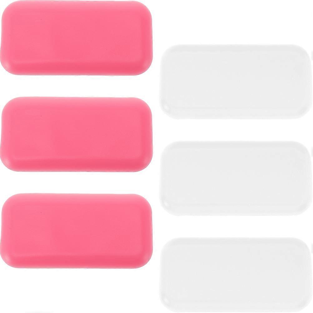 6pcs Eyelash Extension Eyelash Tool Eyelash Pad Non-Slip Pad Eyelash Pallet Lash Extensions Supplies Tools Fake Eyelashes Lash Extension Supplies