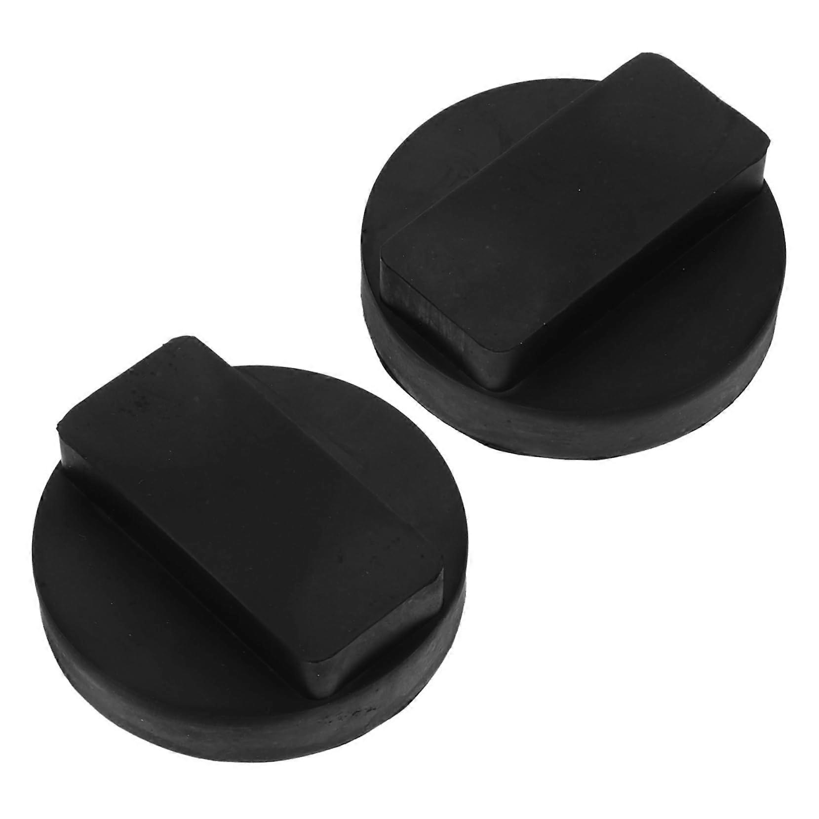 Jack Pads 2-Piece Set, Durable Shock Absorber Blocks, High-Quality Vehicle Lift Pad Adapters for Safe Car Support