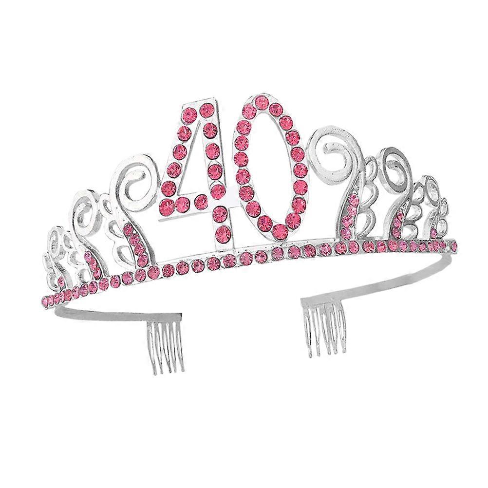 Şık Düğün Taç Saç Bandı 40 Numara Rhinestone Başlık Yaratıcı Başlık Hassas Başlık