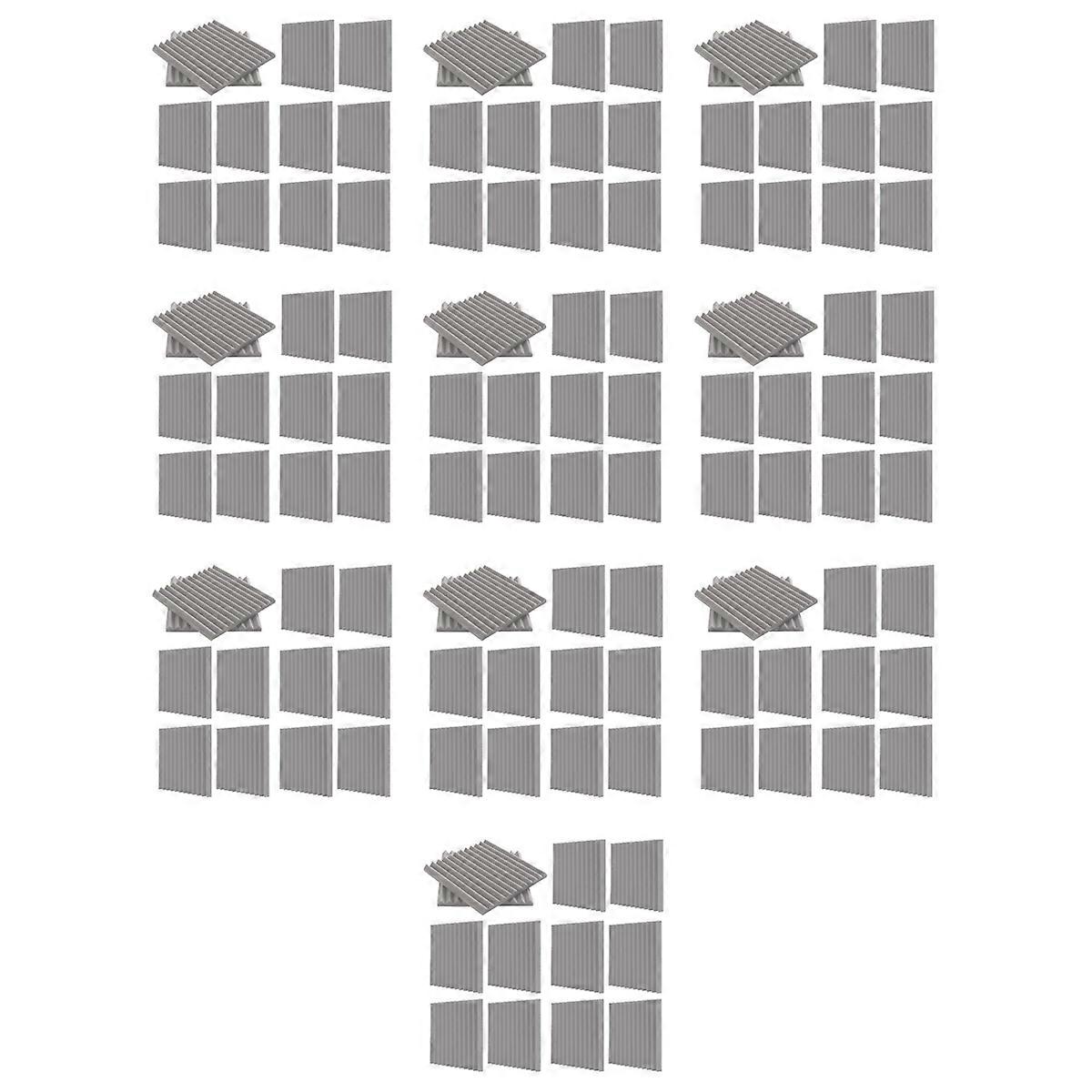 12 Pack Self-Adhesive Acoustic Panels, Sound Proof Foam Panels, High Density Soundproofing Wall Pane