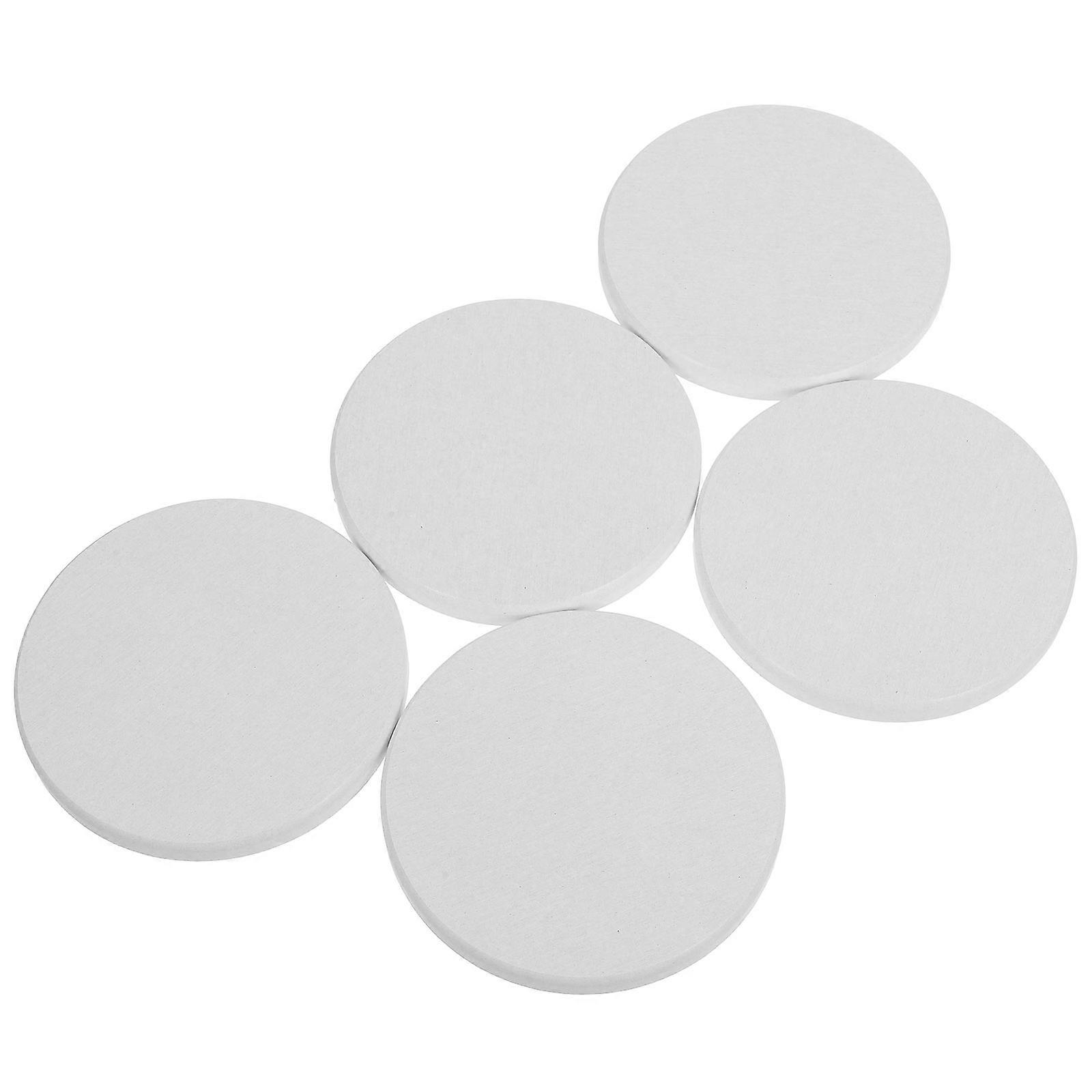 Diatomite Plant Coasters for Gardening Instant Drying and Super Absorbent Reusable White 10x10cm