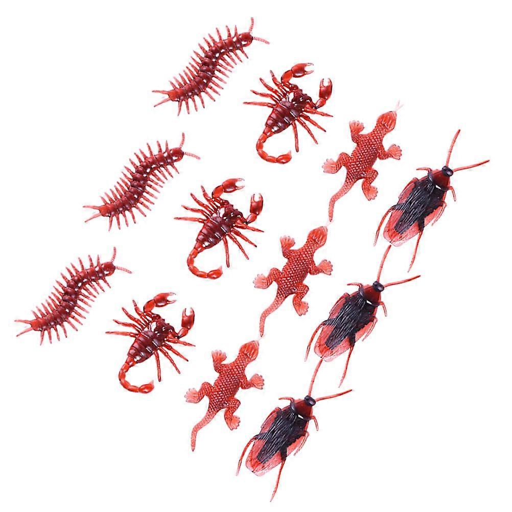 Halloween Tricks 120Pcs Trick Toy Assorted Accessories For Frightening People Simulation