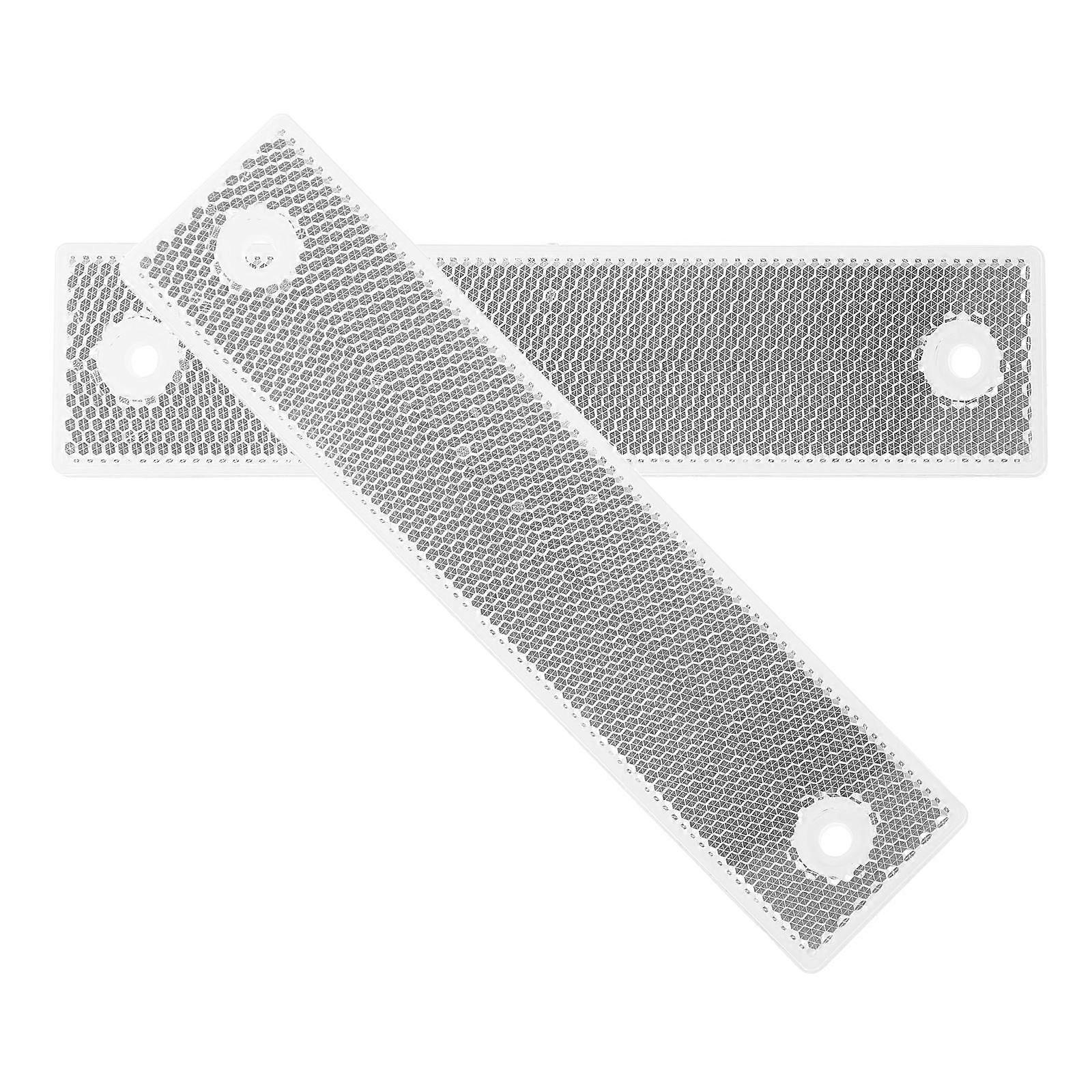 Here's a refined and professional product description based on your input:
**2pcs Reflective Marker Rectangular Highway Guardrail Reflectors –