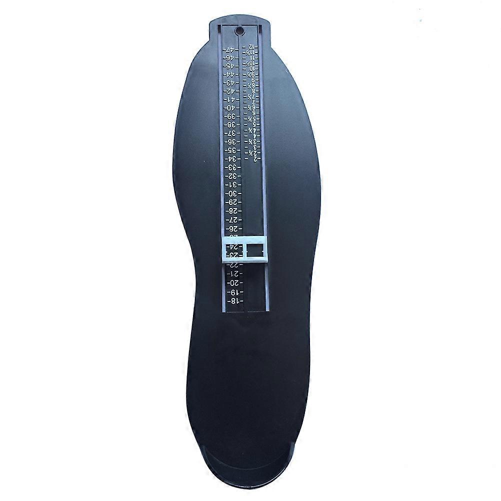 Black Plastic Foot Measuring Device for Accurate Measurements Easy to Use and Carry 2pcs