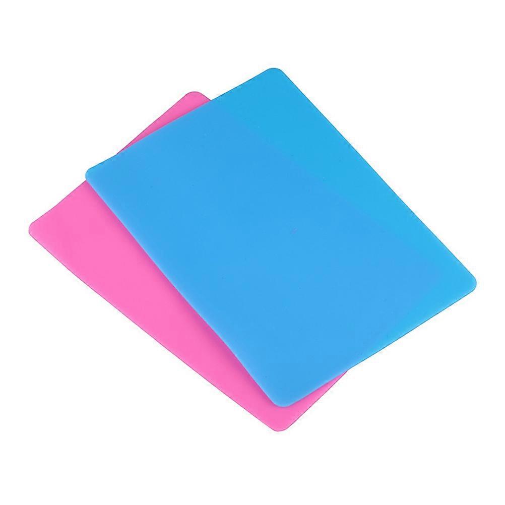 Resin Casting Work Mat Designed For DIY Handwork Crafts Providing Desk Protection In Multiple Sizes And Blue Color