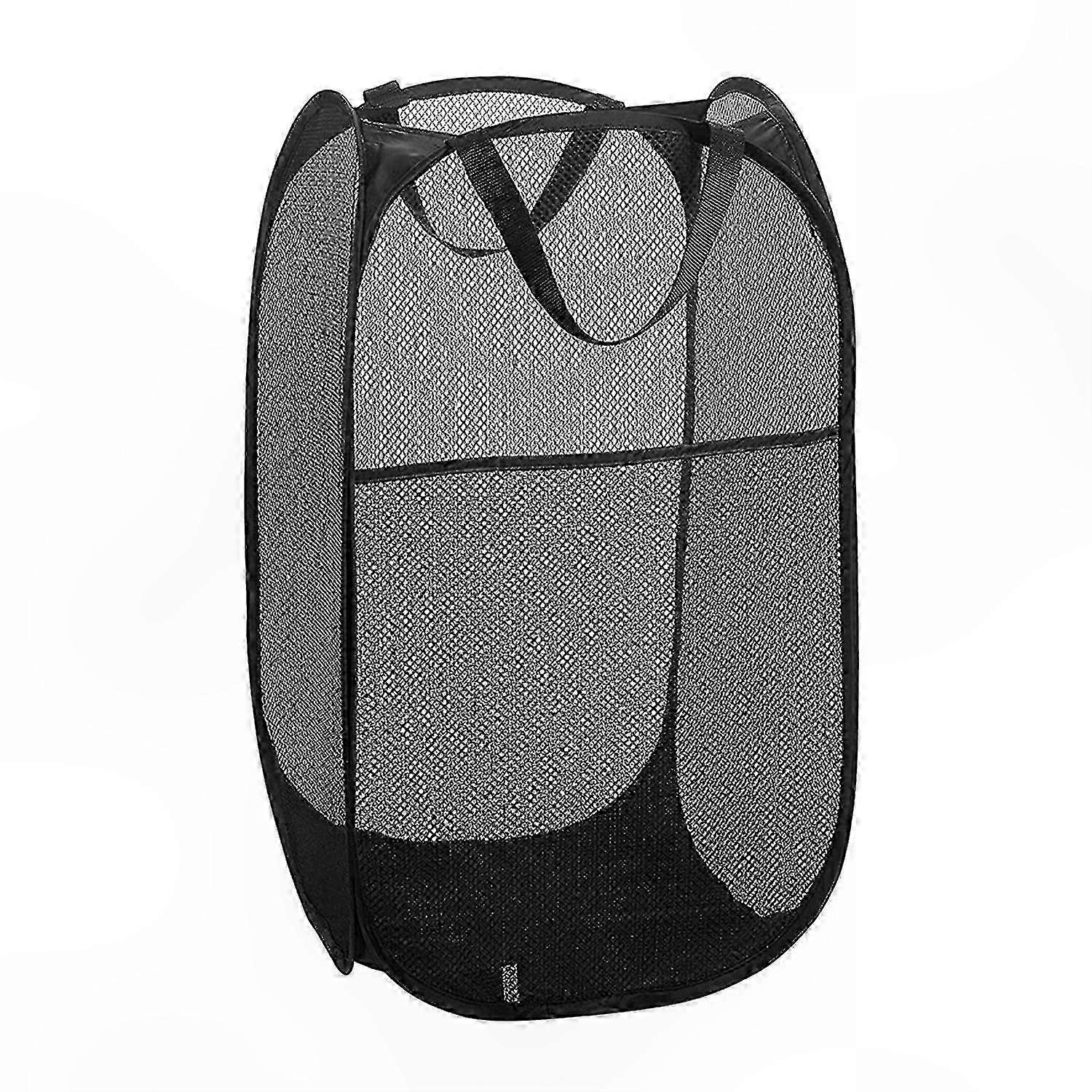 Large Capacity Laundry Basket with Reinforced Handles and Breathable Design for Easy Storage