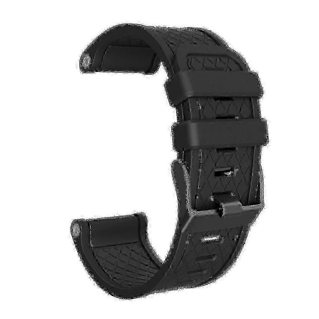 2025 ل garmin fenix / fenix 2 band سهل التركيب 26 مم عرض لينة سيليكون ووتش حزام p