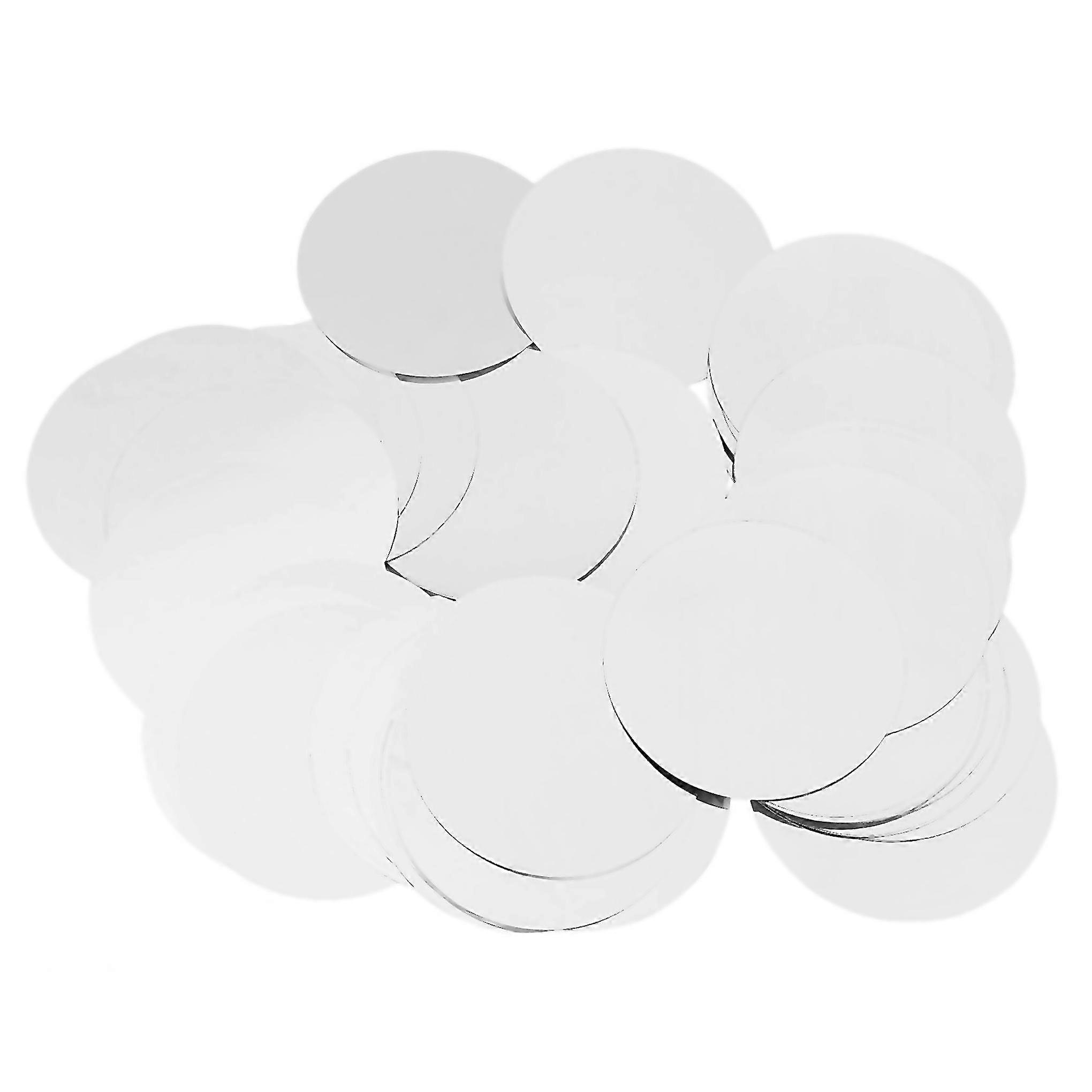 For 100pcsset Wine Pourer Spout Pourer Disk Drip Pouring Bar Party Wedding Tool Silver