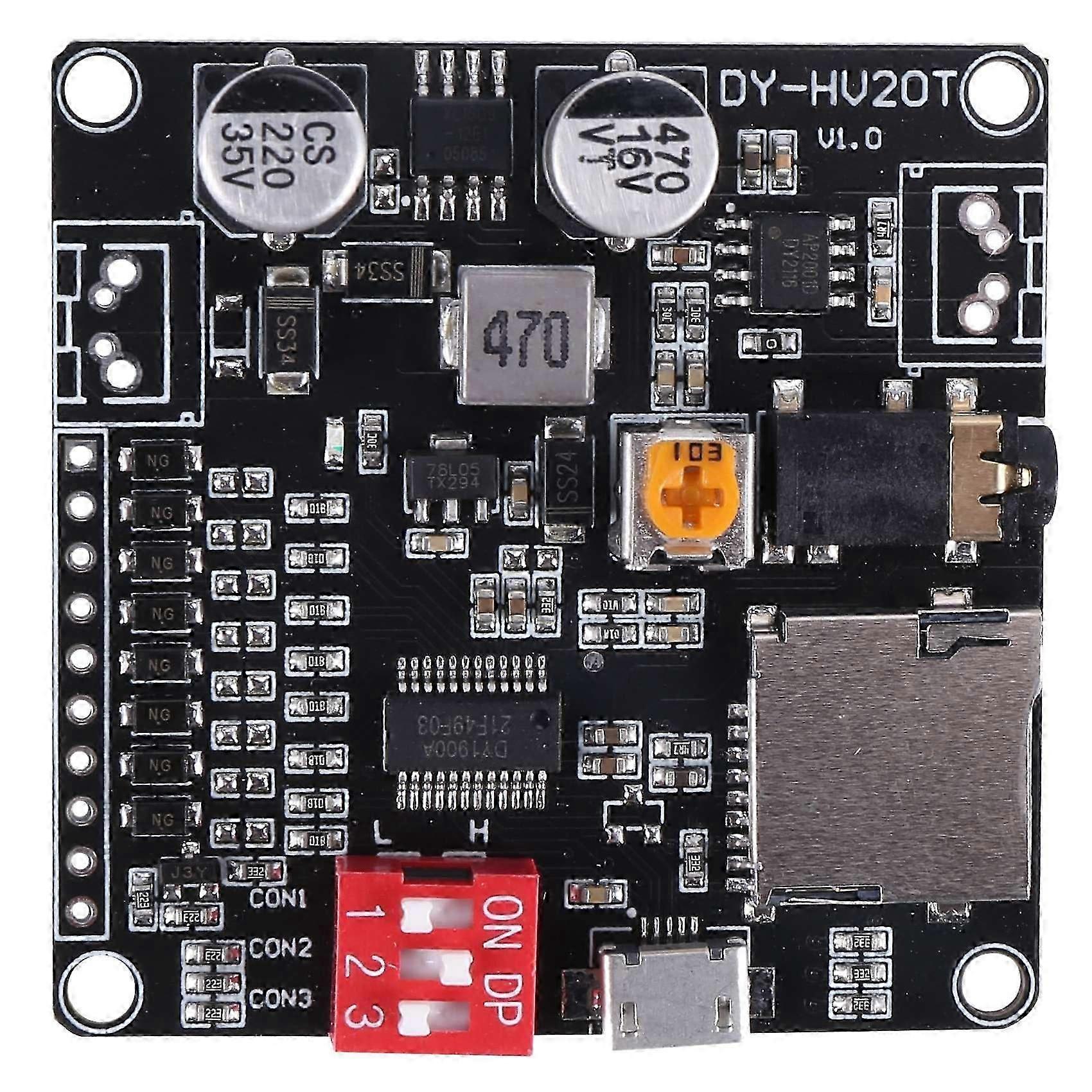 DY-HV20T Voice Playback Module Supporting Micro-SD Card for
