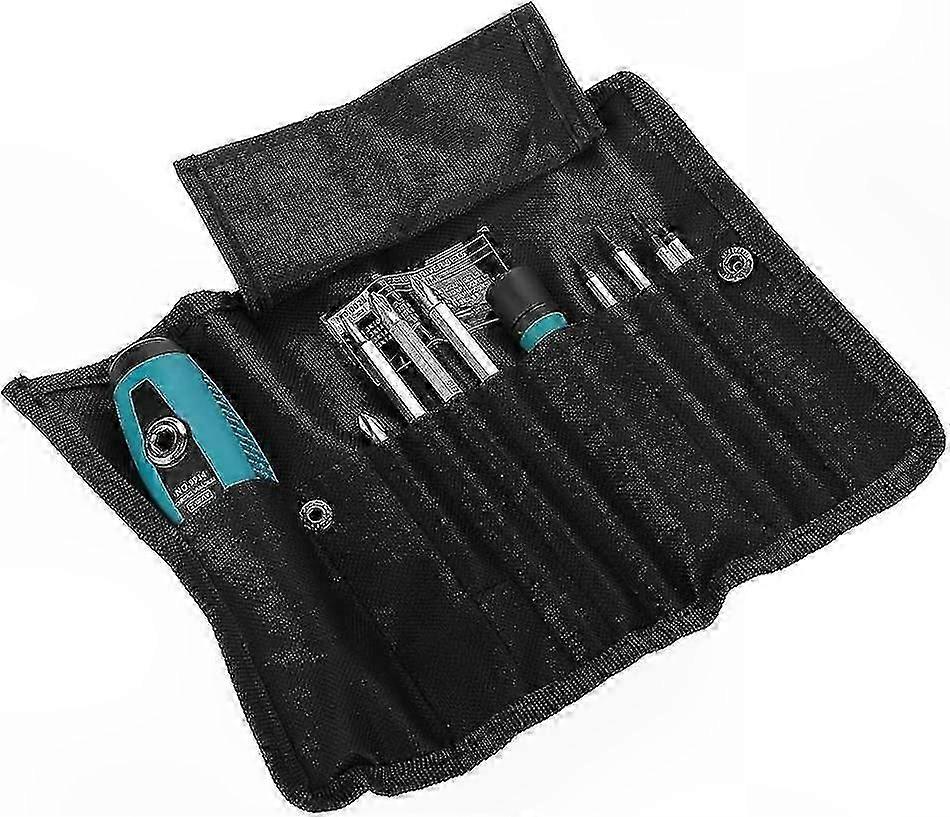 Multi-Function Magnetic Screwdriver Set with Cross, Slit, and Star Bits for Repair Work
