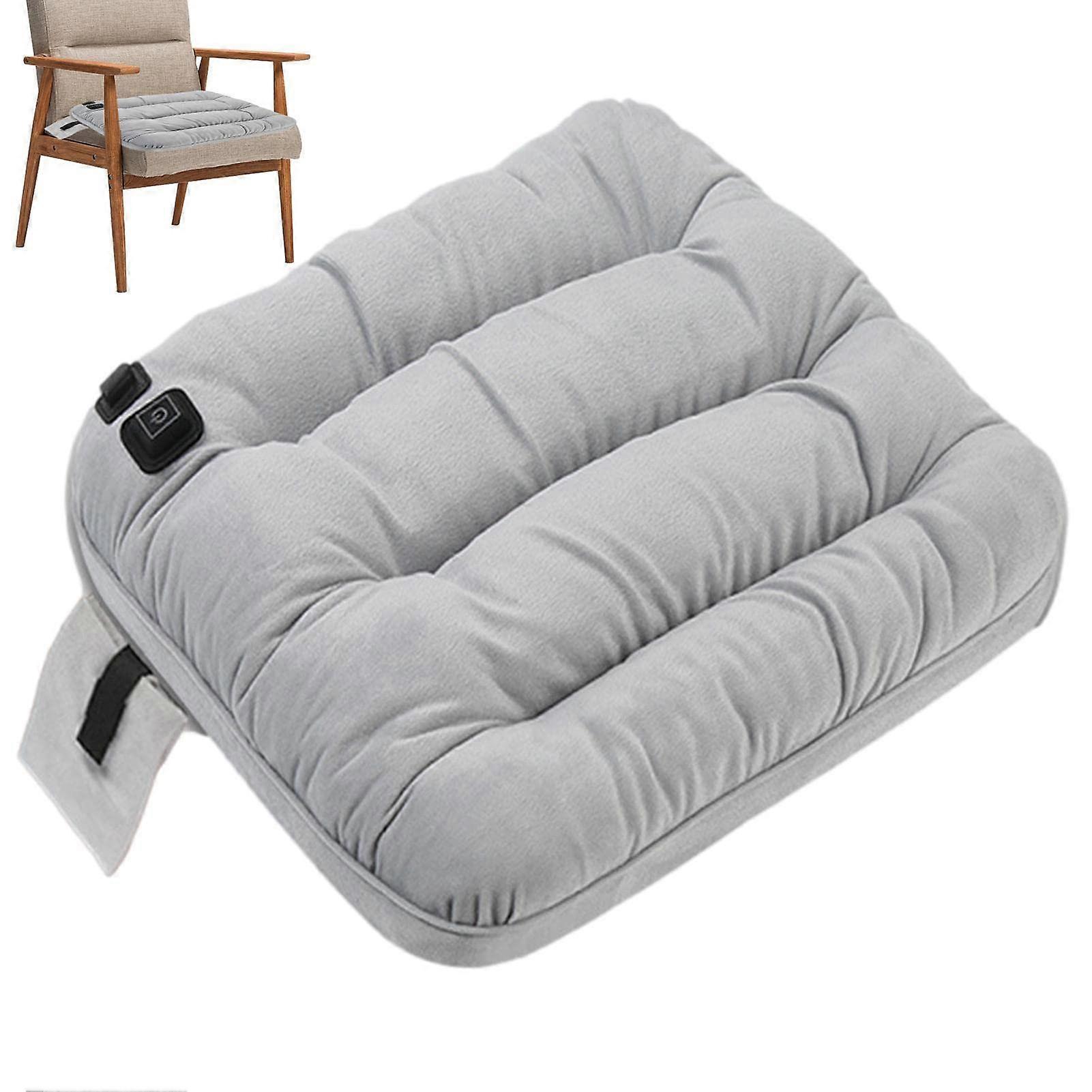 Heating Cushion - USB Heated Office Sedentary Cushion For Driver And Passenger, Winter Travel, 3-Speed Temp Adjustment
