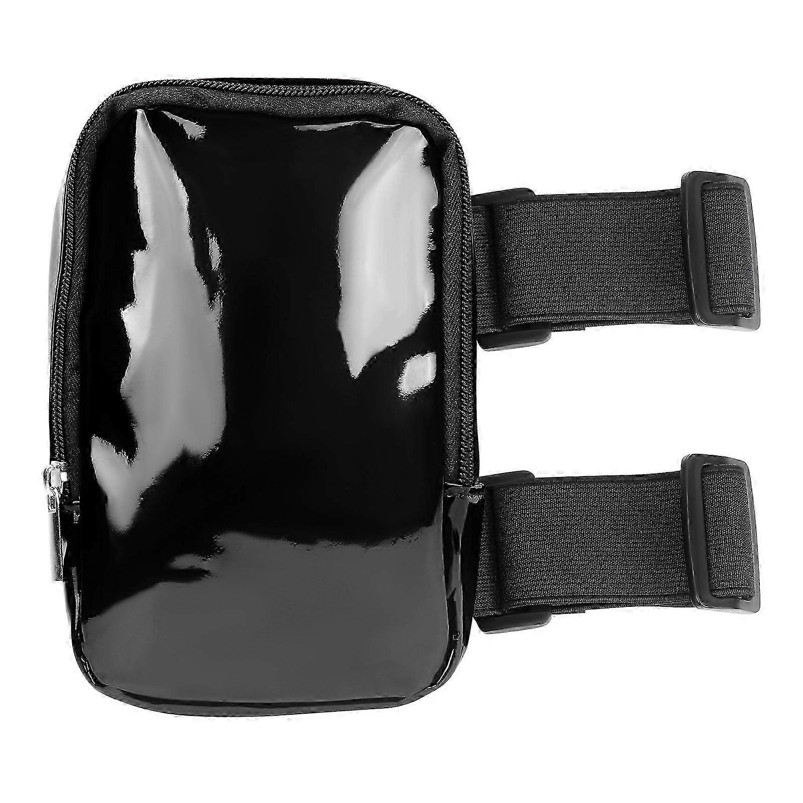 Colorful Thigh Bag with Zipper Large Capacity Reusable Waist Pouch for Cycling Running