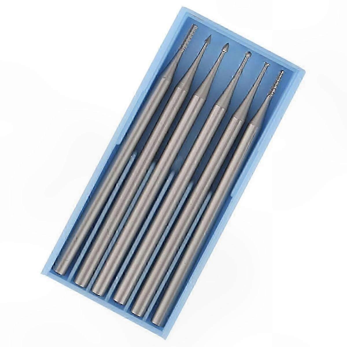 High-Hardness Tungsten Steel Micro Carving Tool Set, 2.35mm Engraving Bits for Precision Sculpting and Detail Work