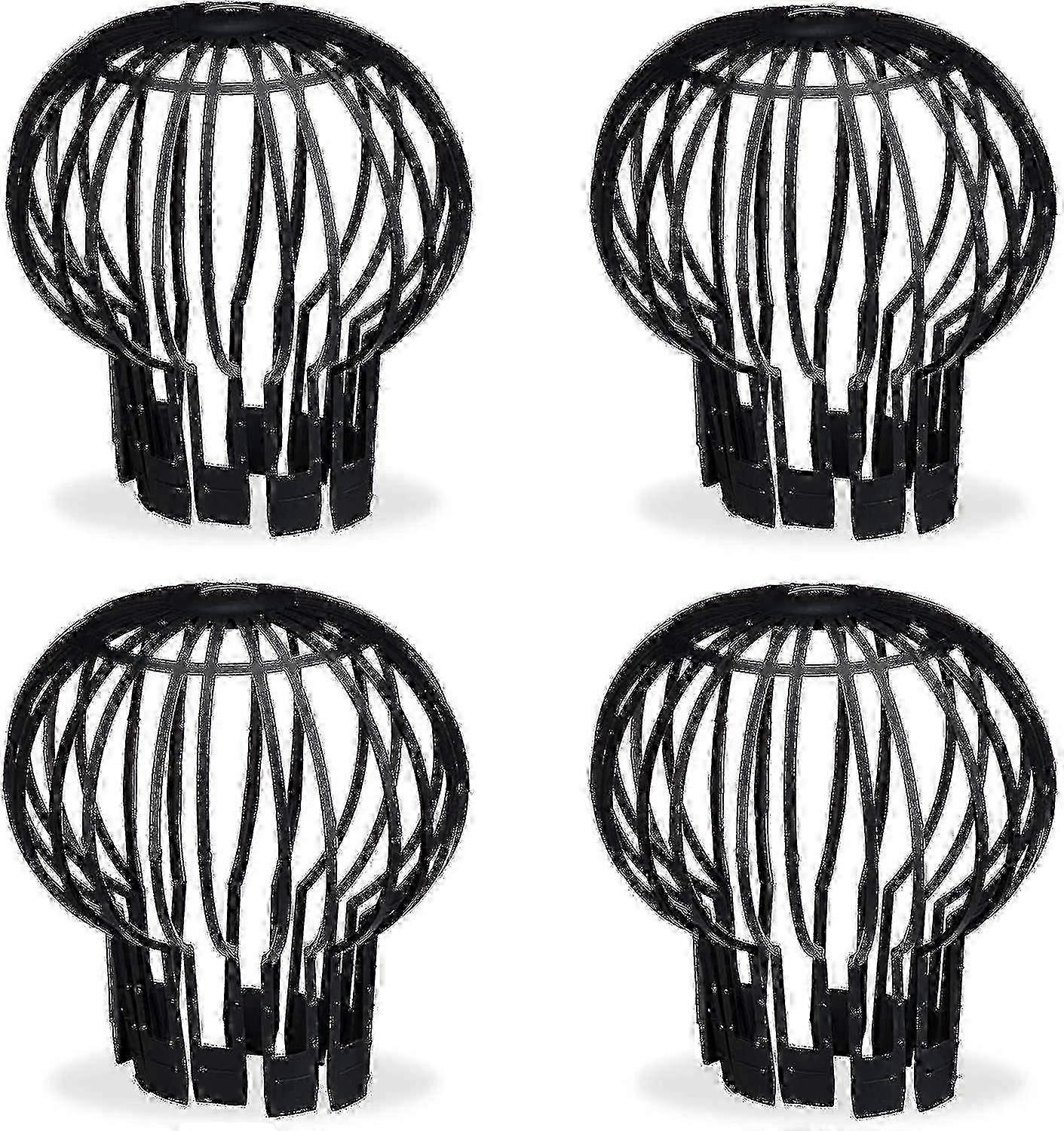4-Pack Durable Gutter Guard Filters for Easy Leaf Protection and Debris Prevention