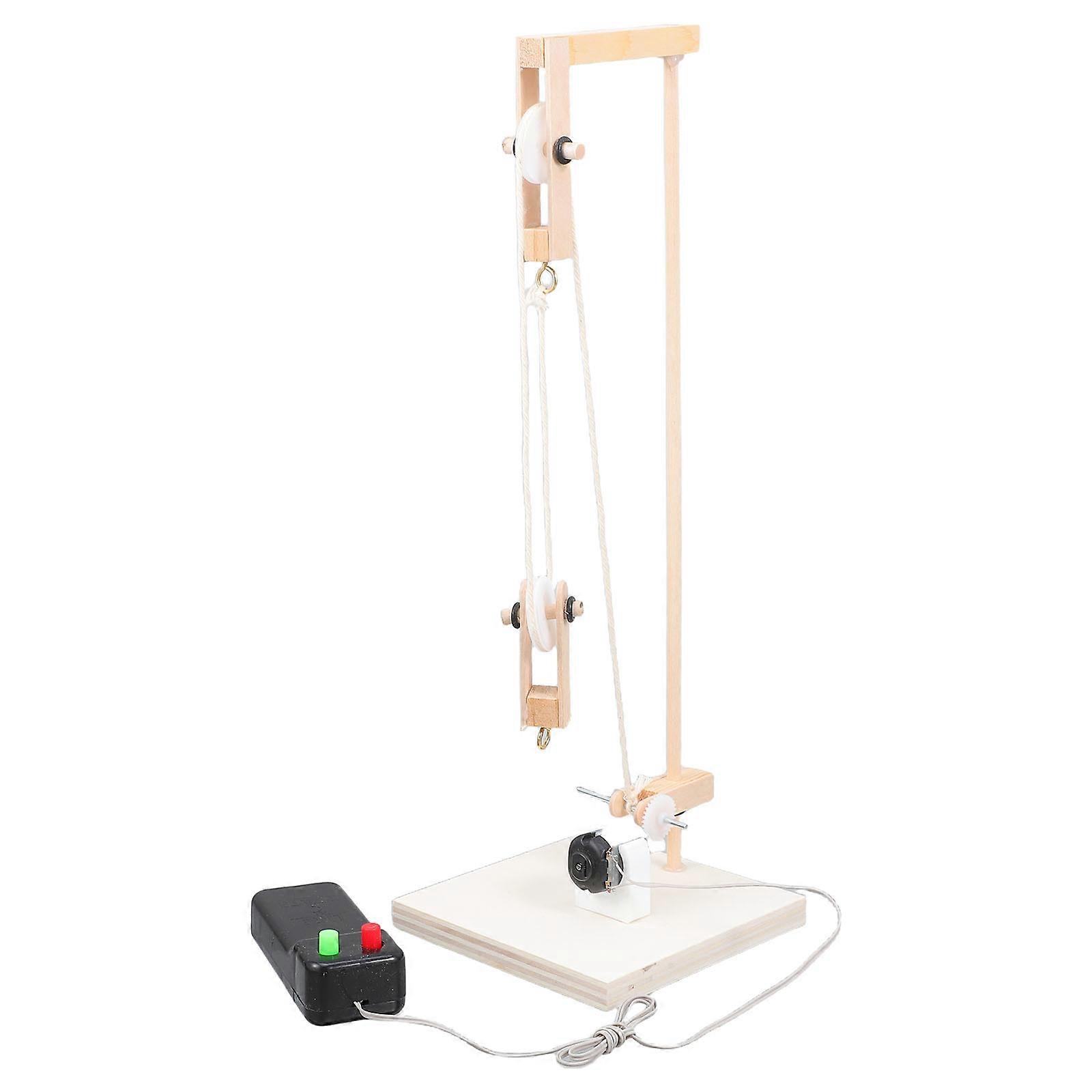 Self-Made Pulley Set DIY Pulley Model Kit for Student 1Set Science Experiment