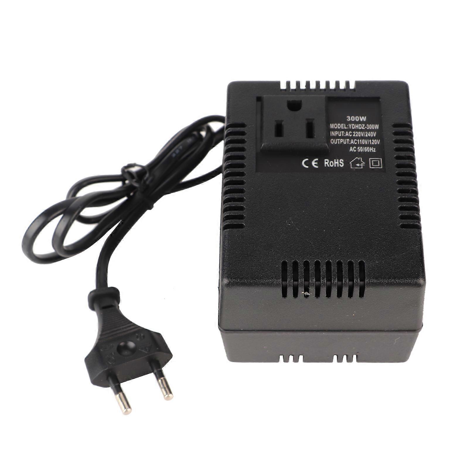 300W Power Transformer Voltage Converter AC to DC Adapter Step Down Transformer for Electronics and Appliances