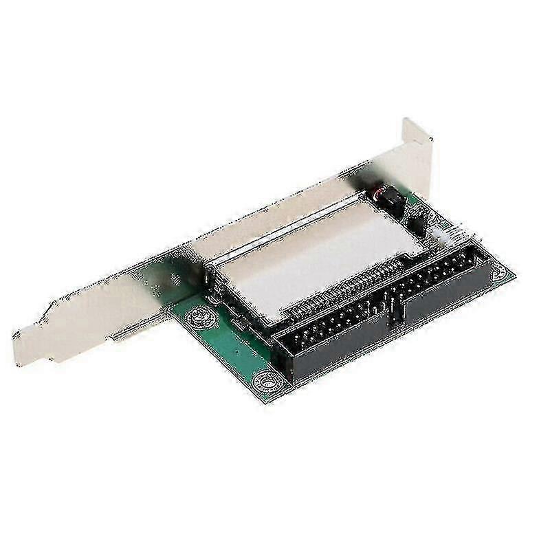 40-pin CF Compact Flash Card to IDE Converter Adapter with PCI Bracket & Back Panel