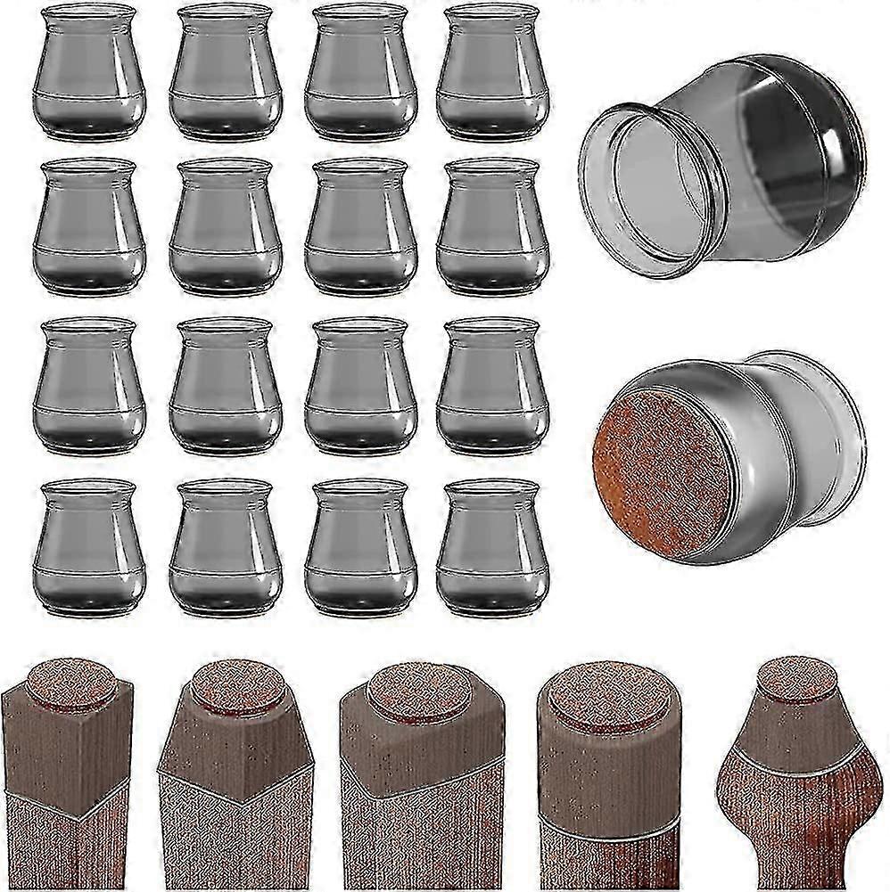 Chair Leg Guards Protective Caps for Floor Scratch Prevention