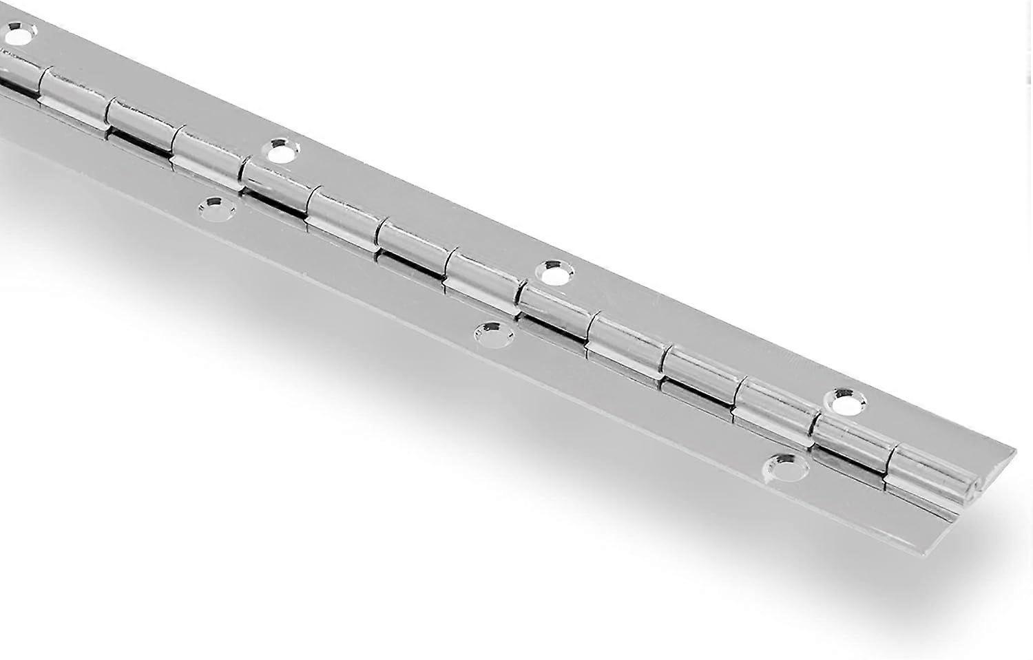 Continuous Hinge - Fixed Pin 48" x 1-1/2" Stainless Steel