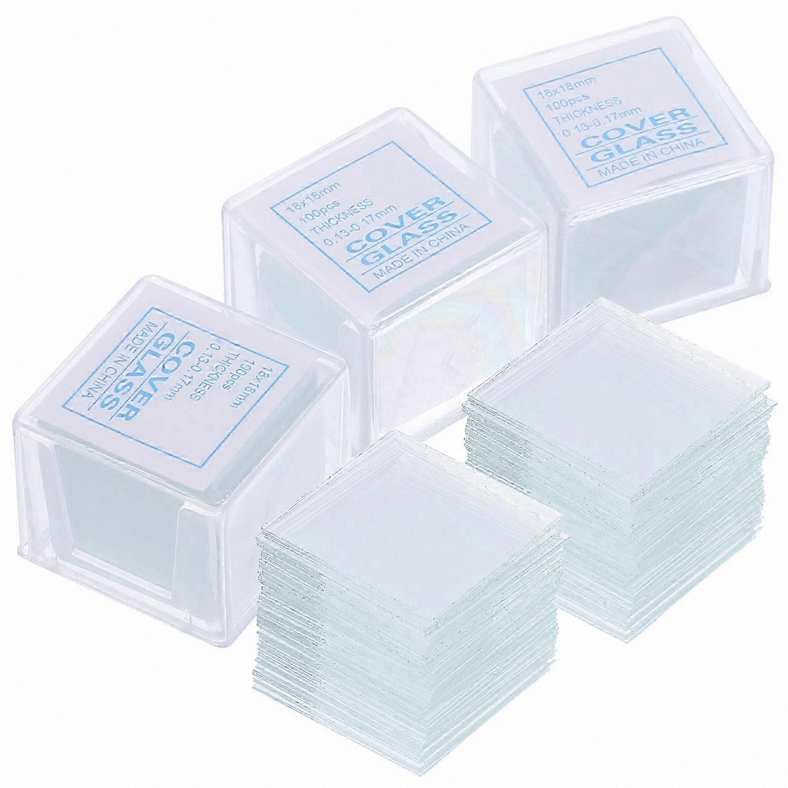 Microscope Slides and Cover Glasses Set - 500 Pieces Lab Essentials for Scientific Research