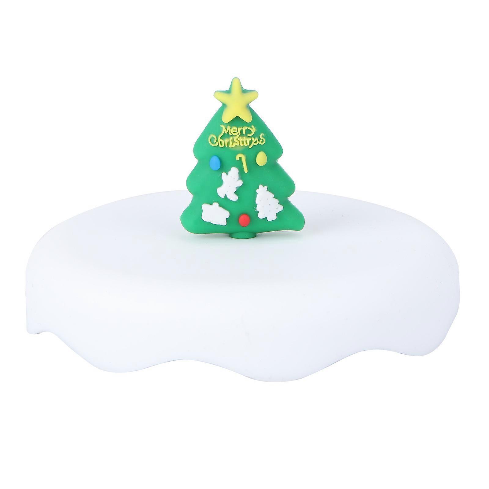 Dust Proof Snow Silicone Lids Covers for Coffee Mugs Office Use 9 x 9 x 1.8cm Sealing 1Pack