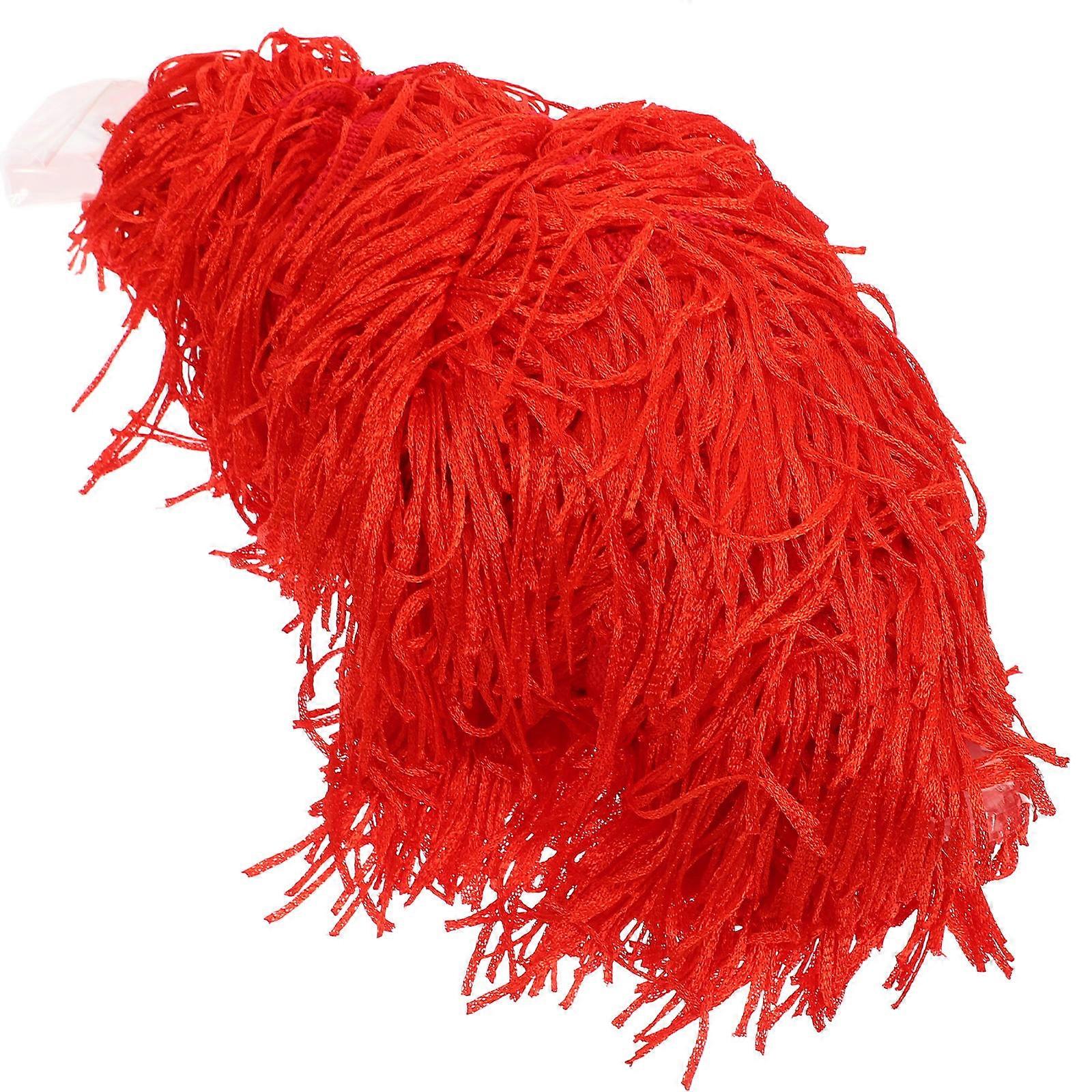 Lantern Fringe Trim DIY Lantern Tassel Trim for Decoration Red