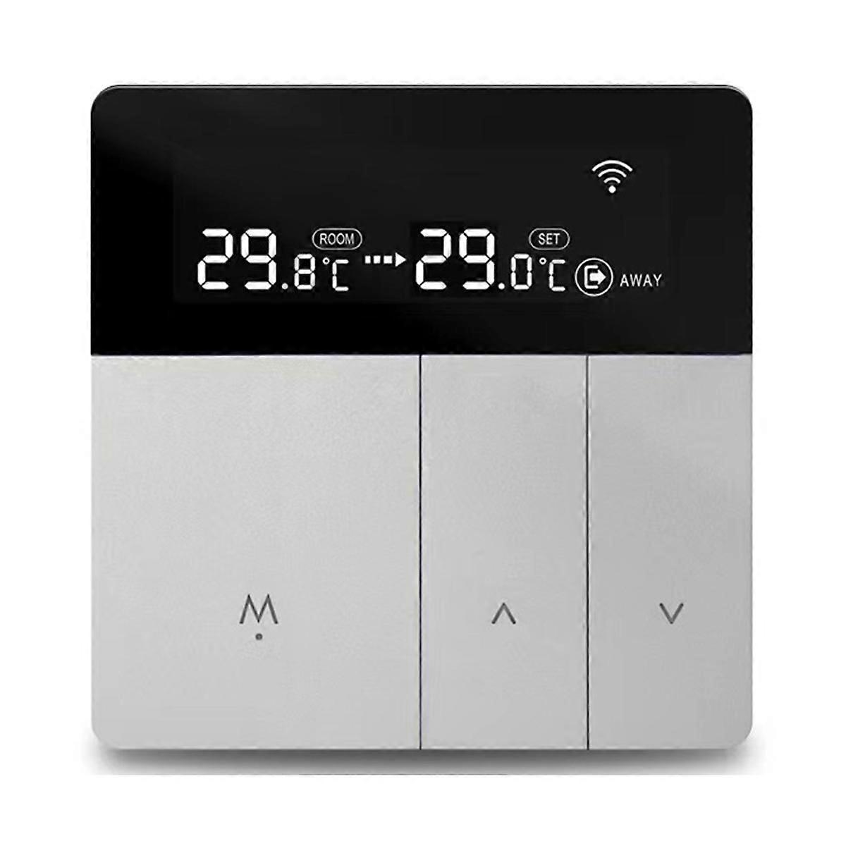 Inteligentný termostat AVATTO Tuya WiFi Regulátor teploty 100-240 V diaľkové elektrické ovládanie, Google H