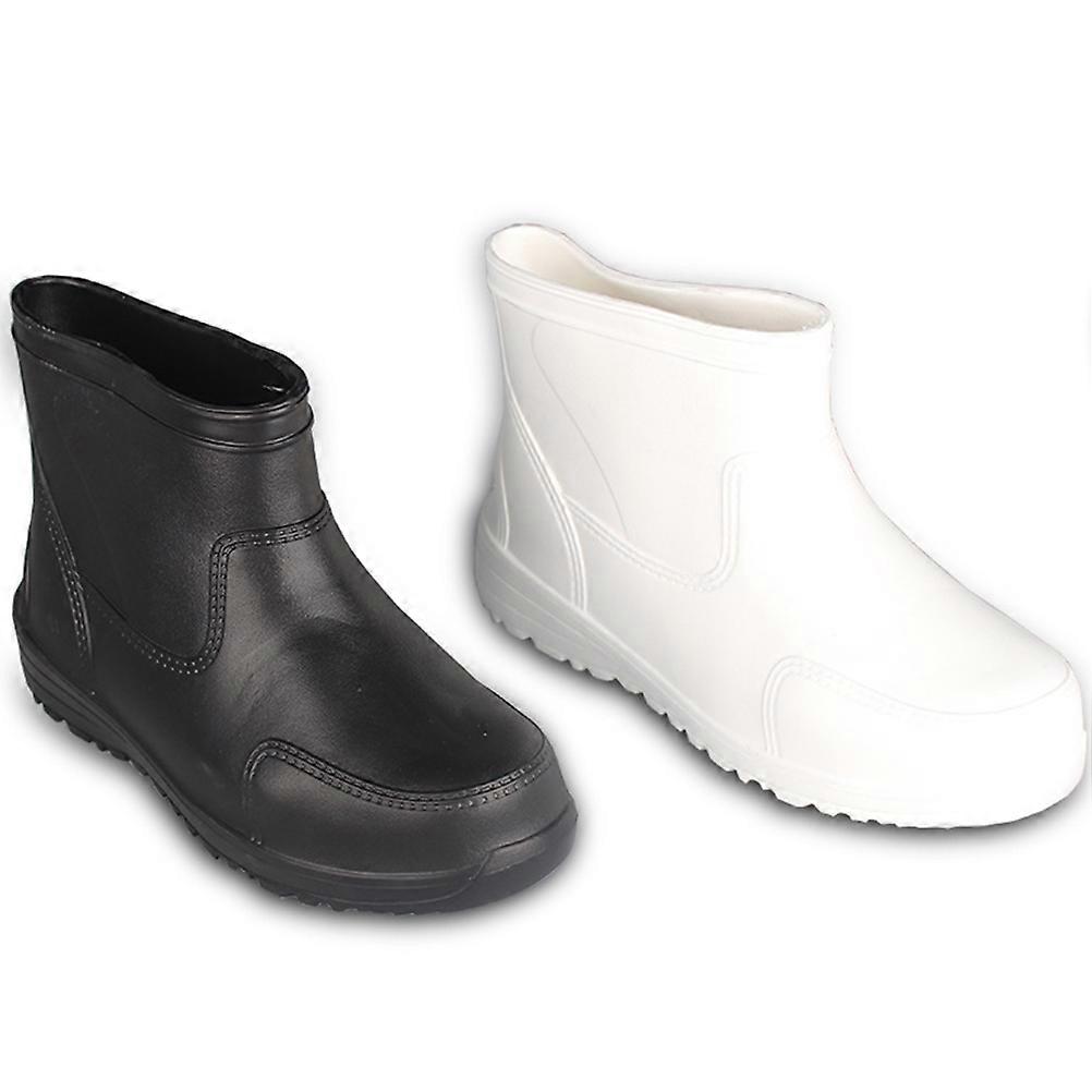Thicken Rain Shoes Acid Resistant Boots for Wearing 1Pair White