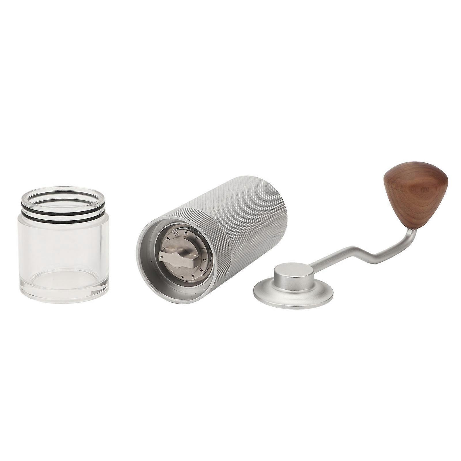 Manual Coffee Grinder Portable Hand Grinder White 687g Fine Grind