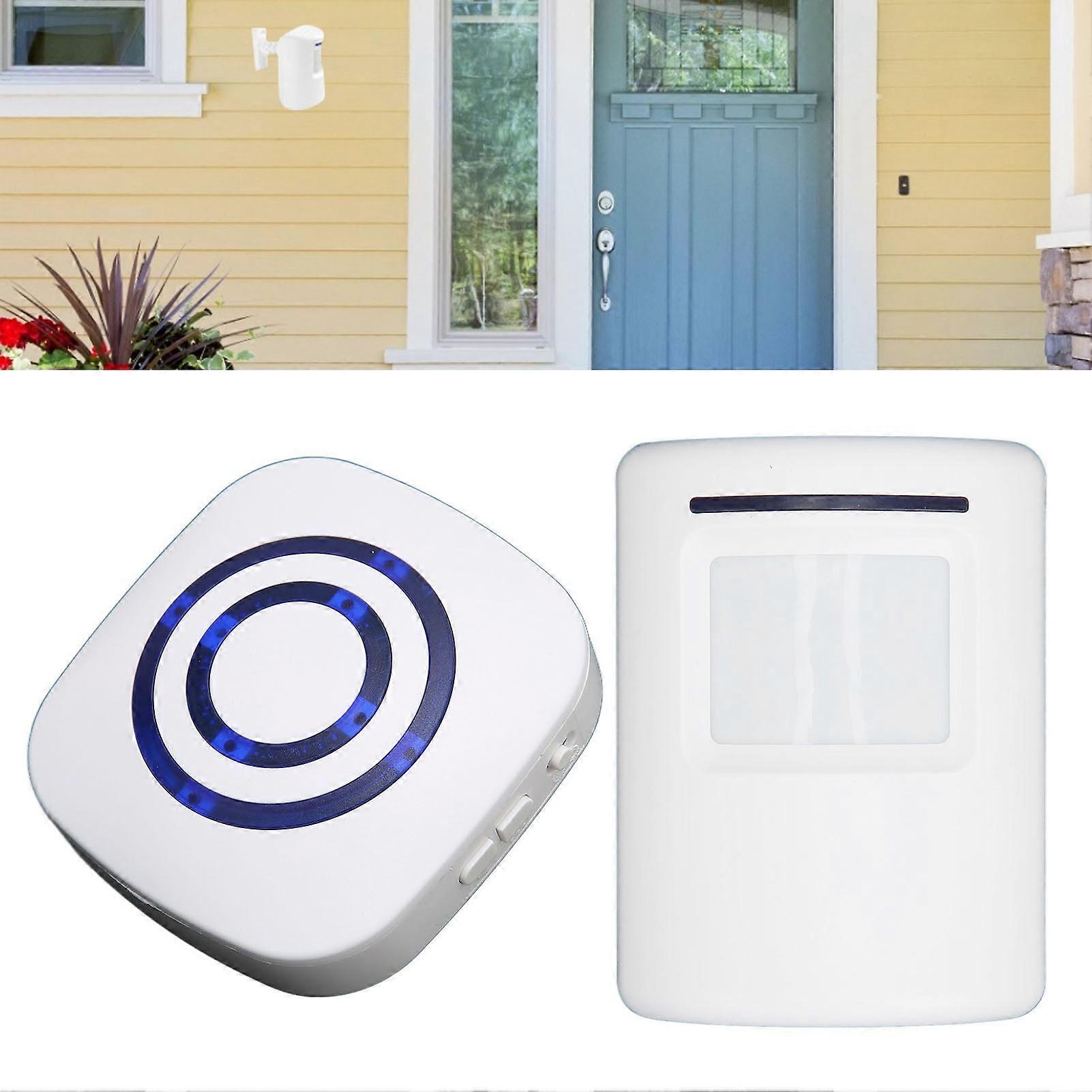 Wireless Motion Sensor Doorbell 38 Tunes EU Plug 70m Range