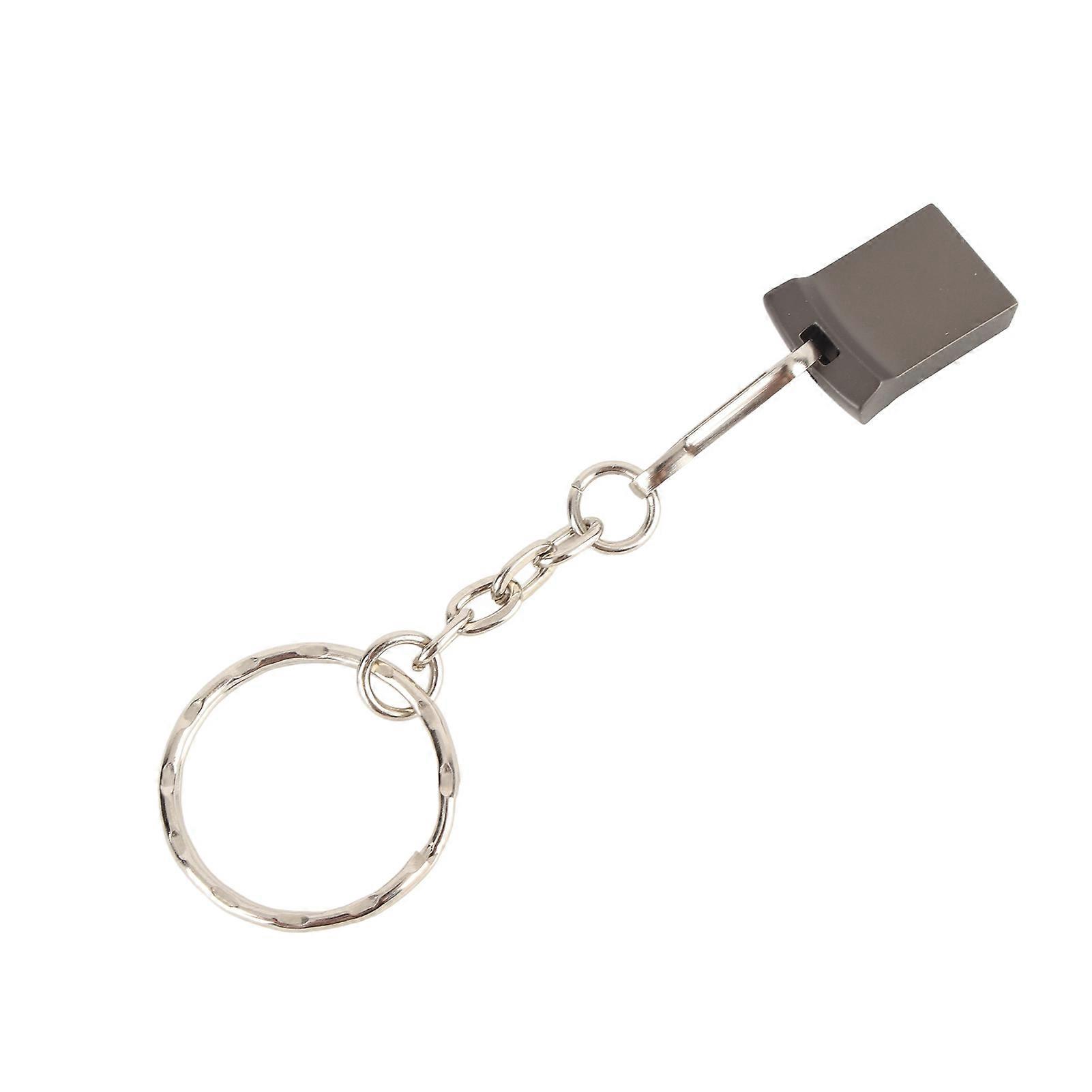 8GB USB 2.0 Mini Metal Portable Flash Drive for Data Storage